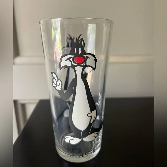 Vintage Pepsi 1973 Sylvester Collectors Glass Loonie Tunes - Picture 1 of 3